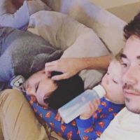 Alex Goude : Au repos avec son mari et son fils, une photo touchante