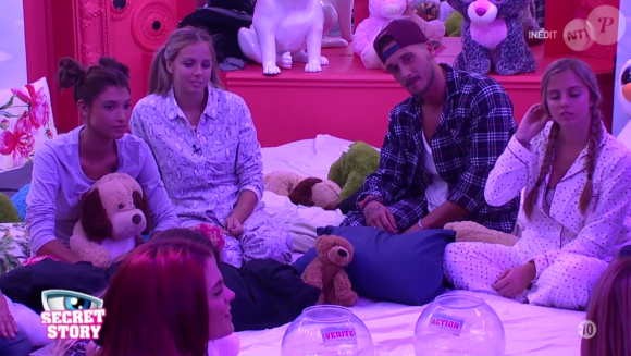 "Secret Story 10" sur NT1. Le 12 octobre 2016.
