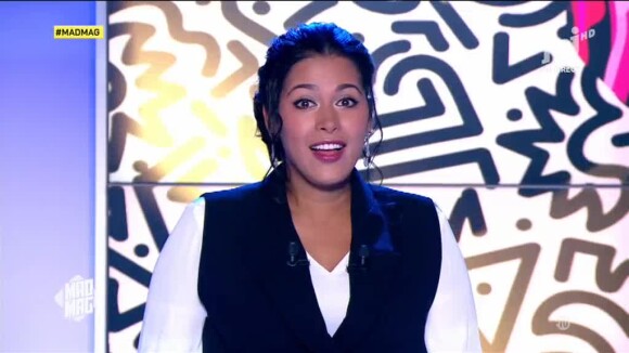 Ayem Nour parle infidélité sur le plateau du "Mad Mag" le 13 octobre 2016 sur NRJ12.