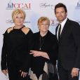 Hugh Jackman, Deborra-lee Furness et sa mère Faye Duncan - "15th Annual Angels in Adoption awards" à Washington le 9 octobre 2013