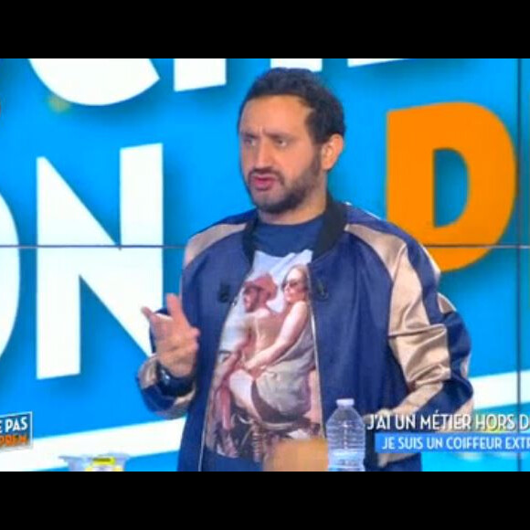 Cyril Hanouna perd encore sa dent, dans "Touche pas à mon aprem", vendredi 14 octobre, sur C8