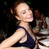 Lindsay Lohan lors de la soirée d'anniversaire "Fawaz's Folies" pour les 64 ans de Fawaz Gruosi (de Grisogono) à la Cala di Volpe à Porto-Cervo, Sardaigne, Italie, le 8 août 2016