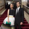 Guillaume Canet et Marion Cotillard assistent à la 40ème cérémonie des César au théâtre du Châtelet à Paris, le 20 février 2015.