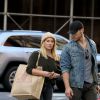 Hilary Duff et son compagnon Jason Walsh font du shopping à Manhattan le 24 septembre 2016. © CPA / Bestimage