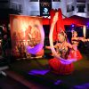 Des danseuses rendent hommage à Mata Hari - Soirée de lancement de la série "Mata Hari" produite par Star Media en partenariat avec Channel One Russia et Inter Ukraine, au MIPCOM 2016 à Cannes le 16 octobre 2016. © Bruno Bebert/Bestimage