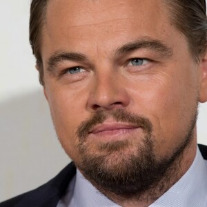 Leonardo DiCaprio - Avant première du documentaire "Before the flood" au théâtre du Châtelet à Paris le 17 octobre 2016. © Cyril Moreau/Bestimage