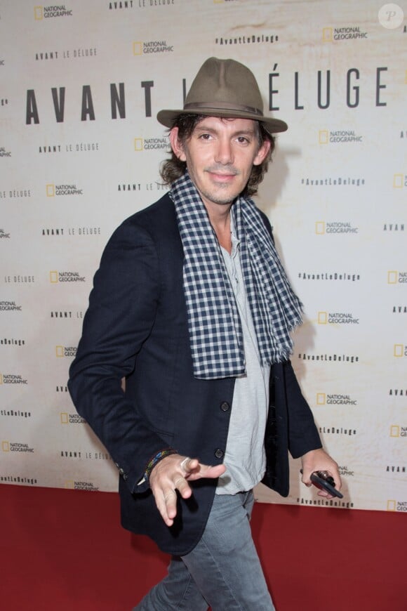 Lukas Haas - Avant première du documentaire "Before the flood" au théâtre du Châtelet à Paris le 17 octobre 2016. © Cyril Moreau/Bestimage