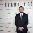 Leonardo DiCaprio - Avant première du documentaire "Before the flood" au théâtre du Châtelet à Paris le 17 octobre 2016. © Cyril Moreau/Bestimage