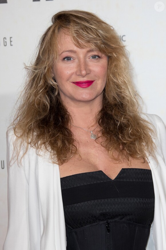 Julie Ferrier - Avant première du documentaire "Before the flood" au théâtre du Châtelet à Paris le 17 octobre 2016. © Cyril Moreau/Bestimage