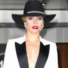 Lady Gaga à la sortie de son hôtel à New York, le 22 septembre 2016.