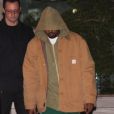 Kanye West quitte son appartement à New York, le 4 octobre 2016, après l'agression de Kim Kardashian à Paris. © William ReganGlobe Photos via ZUMA Wire/Bestimage0