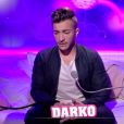 Darko au confessionnal - "Secret Story 10" sur NT1, le 19 octobre 2016.