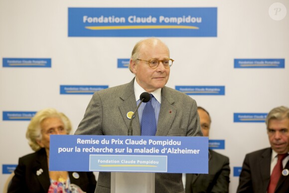 Exclusif - Alain Pompidou - Remise du prix Claude Pompidou pour la recherche sur la maladie d'Alzheimer à l'hôtel Aston La Scala à Nice le 11 septembre 2015. © Philippe Doignon / LMS / Bestimage