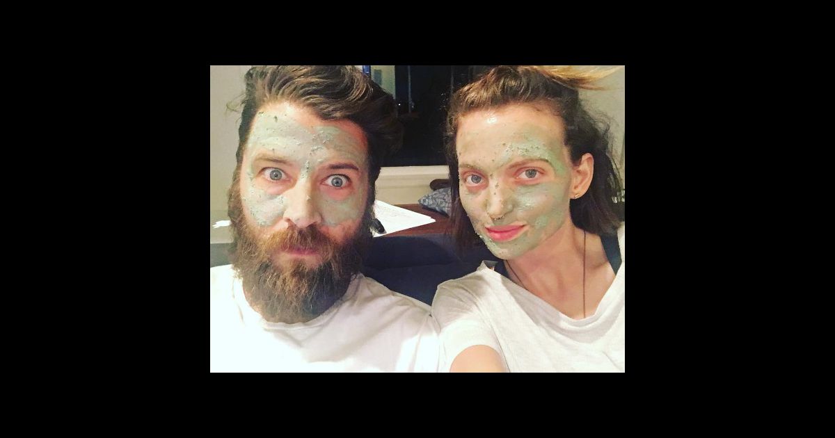 Amanda Booth et son mari Mike Quinones (Instagram). Purepeople