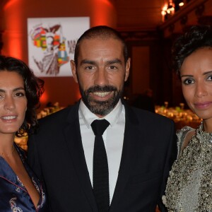 Exclusif - Robert Pirès et sa femme Jessica Lemarié-Pirès, Sonia Rolland - Soirée des 15 ans de l'association "Maïsha Africa" de Sonia Rolland au Pavillon Cambon à Paris le 19 septembre 2016. © Veeren-Moreau/Bestimage