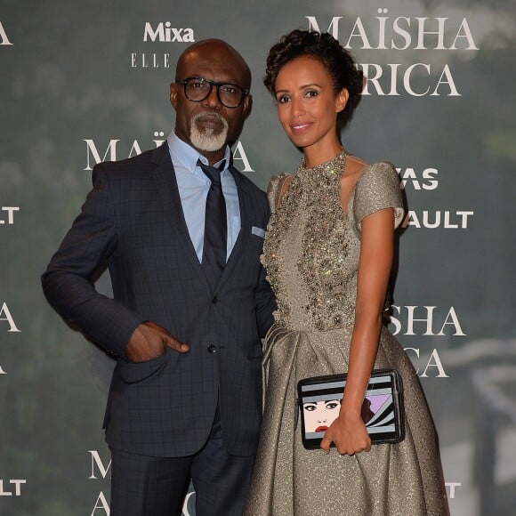 Exclusif - Ériq Ebouaney et Sonia Rolland - Soirée des 15 ans de l'association "Maïsha Africa" de Sonia Rolland au Pavillon Cambon à Paris le 19 septembre 2016. © Veeren-Moreau/Bestimage