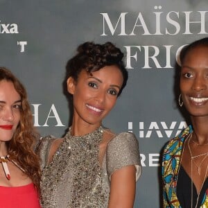 Exclusif - Yaz Bukey, Sonia Rolland et Rougui Dia - Soirée des 15 ans de l'association "Maïsha Africa" de Sonia Rolland au Pavillon Cambon à Paris le 19 septembre 2016. © Veeren-Moreau/Bestimage