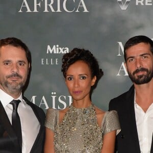 Exclusif - Pascal Molina, Dimitri Theuriau avec Sonia Rolland - Soirée des 15 ans de l'association "Maïsha Africa" de Sonia Rolland au Pavillon Cambon à Paris le 19 septembre 2016. © Veeren-Moreau/Bestimage