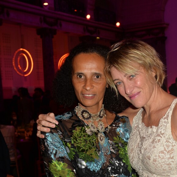 Exclusif - Karine Silla, Valeria Bruni Tedeschi - Soirée des 15 ans de l'association "Maïsha Africa" de Sonia Rolland au Pavillon Cambon à Paris le 19 septembre 2016. © Veeren-Moreau/Bestimage