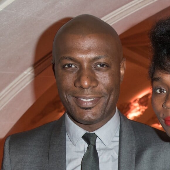 Exclusif -Harry Roselmack et sa femme Chrislaine Roselmack - Soirée des 15 ans de l'association "Maïsha Africa" de Sonia Rolland au Pavillon Cambon à Paris le 19 septembre 2016. © Veeren-Moreau/Bestimage