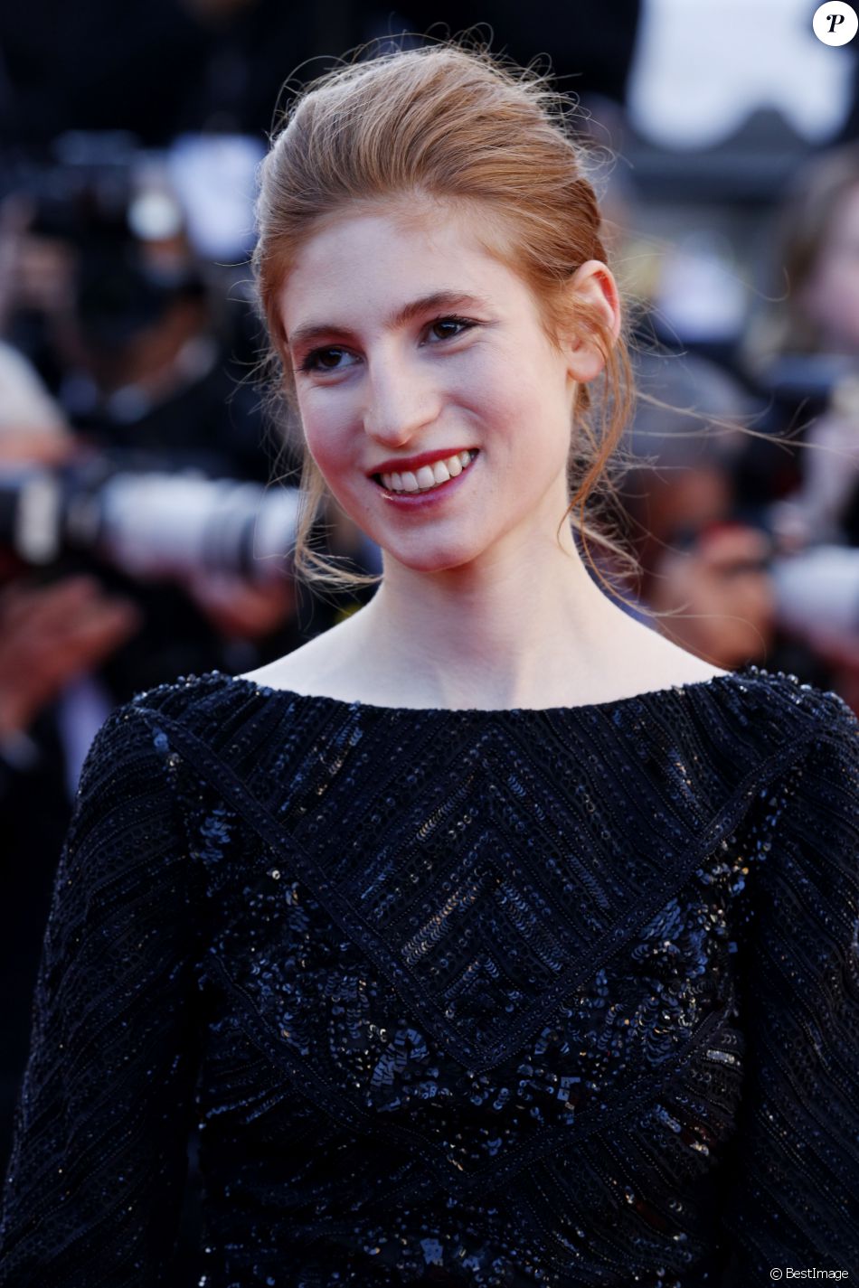 Agathe Bonitzer lors du 66e festival du film de Cannes. Le 25 mai 2013