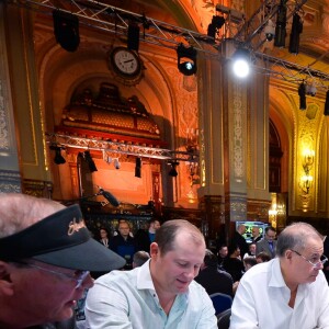 Exclusif - Le chanteur Garou participe au tournoi de poker Monte-carlo One Drop Extravaganza au casino de Monte-Carlo, ce tournoi caritatif donné au profit de la fondation One Drop de Guy Laliberté est réservé seulement aux riches amateurs capable de miser 1 million d'euros à Monaco le 14 octobre 2016.