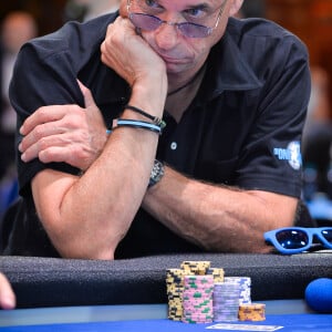 Exclusif - Guy Laliberté - Le chanteur Garou participe au tournoi de poker Monte-carlo One Drop Extravaganza au casino de Monte-Carlo, ce tournoi caritatif donné au profit de la fondation One Drop de Guy Laliberté est réservé seulement aux riches amateurs capable de miser 1 million d'euros à Monaco le 14 octobre 2016.