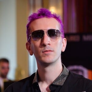 Exclusif - Bertrand Grospellier dit Elky - Le chanteur Garou participe au tournoi de poker Monte-carlo One Drop Extravaganza au casino de Monte-Carlo, ce tournoi caritatif donné au profit de la fondation One Drop de Guy Laliberté est réservé seulement aux riches amateurs capable de miser 1 million d'euros à Monaco le 14 octobre 2016.