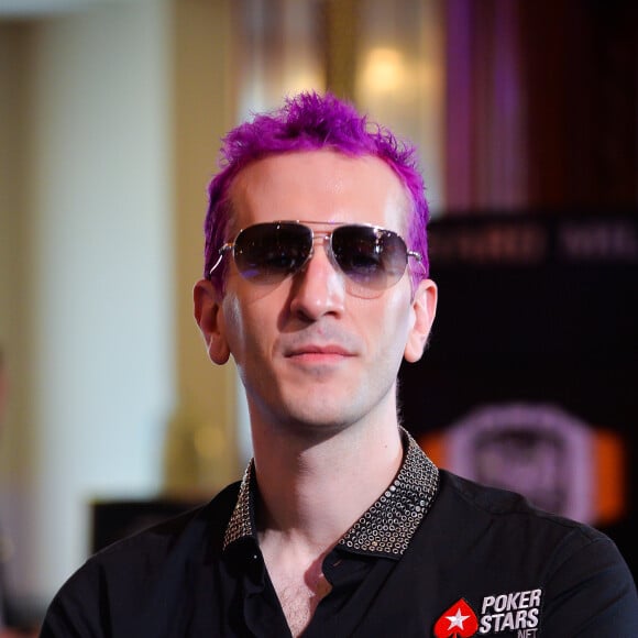 Exclusif - Bertrand Grospellier dit ELKY - Le chanteur Garou participe au tournoi de poker Monte-carlo One Drop Extravaganza au casino de Monte-Carlo, ce tournoi caritatif donné au profit de la fondation One Drop de Guy Laliberté est réservé seulement aux riches amateurs capable de miser 1 million d'euros à Monaco le 14 octobre 2016.