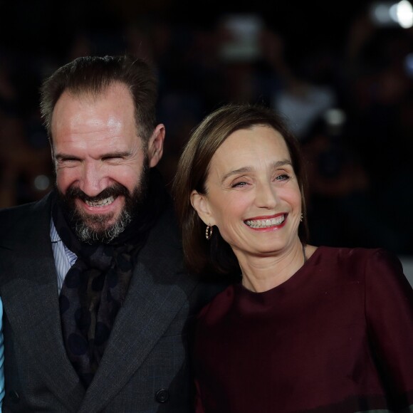 Ralph Fiennes, Kristin Scott Thomas et Juliette Binoche - Projection du film ''Le Patient Anglais" lors du Festival du Film à Rome, Italie, le 22 octobre 2016. © Evandro Inetti/Zuma Press/Bestimage