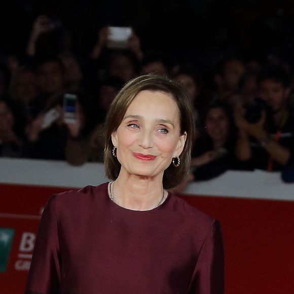 Kristin Scott Thomas - Projection du film ''Le Patient Anglais" lors du Festival du Film à Rome, Italie, le 22 octobre 2016. © Evandro Inetti/Zuma Press/Bestimage
