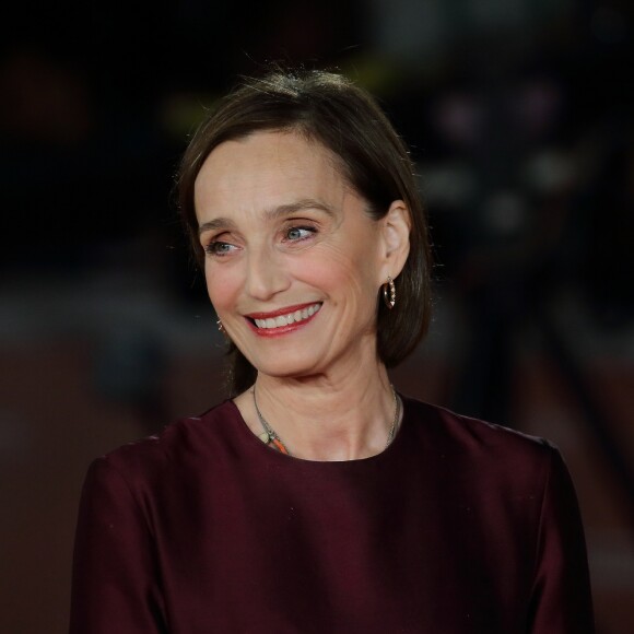 Kristin Scott Thomas - Projection du film ''Le Patient Anglais" lors du Festival du Film à Rome, Italie, le 22 octobre 2016. © Evandro Inetti/Zuma Press/Bestimage