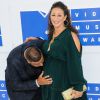 DJ Khaled et sa femme Nicole Tuck enceinte à la soirée des MTV Video Music Awards 2016 à Madison Square Garden à New York, le 28 août 23016