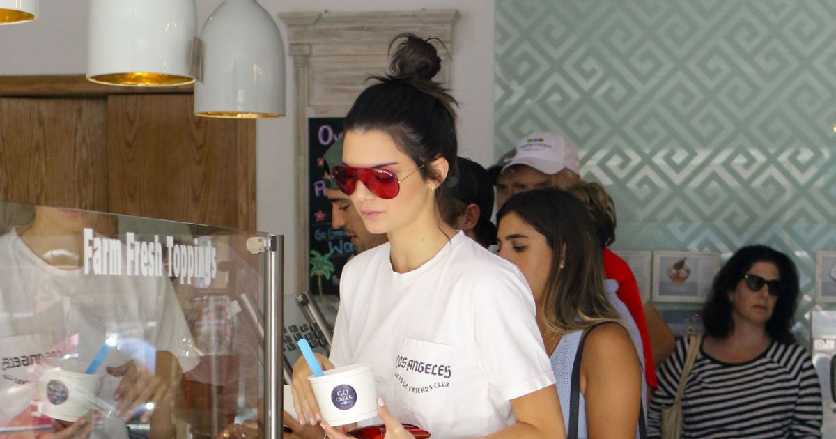 Kendall Jenner est allée déjeuner au restaurant Fred Segal à West Hollywood, le 22 août 2016