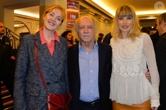 Semi-exclusif - Agnès Soral, Daniel Colas, Mélanie Page - Générale de la pièce "L'heureux élu", une comédie de Eric Assous au Théâtre de la Madeleine à Paris le 24 octobre 2016. © Coadic Guirec/Bestimage