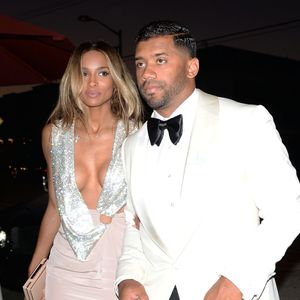 Ciara et son mari Russell Wilson vont dîner à Los Angeles, le 13 juillet 2016.