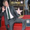 Hugh Laurie honoré sur le Walk Of Fame, à Los Angeles, le 25 octobre 2016.