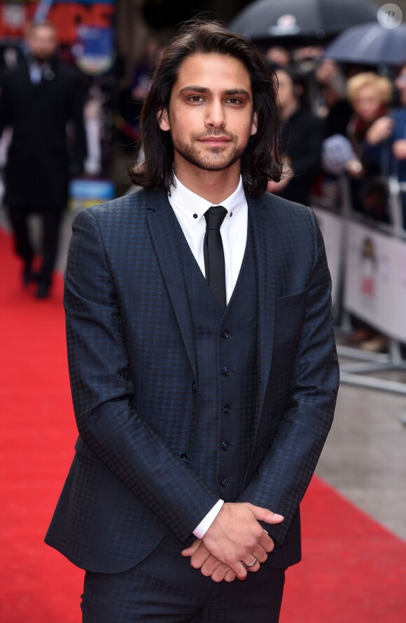Luke Pasqualino - Arrivée des people à la soirée "Jameson Empire Awards 2015" à Londres, le 29 mars 2015. 29 March 2015.