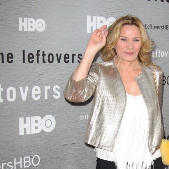 Kim Cattrall à la Première du film "The Leftovers" au NYU Skirball Center à New York. Le 23 juin 2014