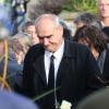 Pascal Nègre - Obsèques de Michel Delpech au cimetière du Père-Lachaise à Paris le 8 janvier 2016