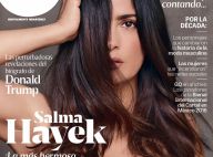 Salma Hayek, bombe au décolleté incendiaire pour un anniversaire glamour