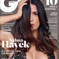 Salma Hayek, bombe au décolleté incendiaire pour un anniversaire glamour