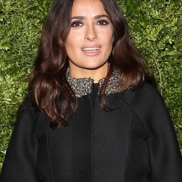 Exclusif - Salma Hayek - François-Henri Pinault, PDG de Kering, reçoit l'International Leadership Award de l'Anti-Defamation League au Waldorf Astoria Hotel à New York, le 18 novembre 2015. Le prix a été remis par Jane Fonda, tandis que Maurice Lévy et Bernard-Henri Lévy se sont, eux, chargés des discours. © Elizabeth Pantaleo/Bestimage