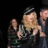 Madonna - Soirée de l'exposition Mert & Marcus: Works 2001-2014 à Londres, le 27 octobre 2016.