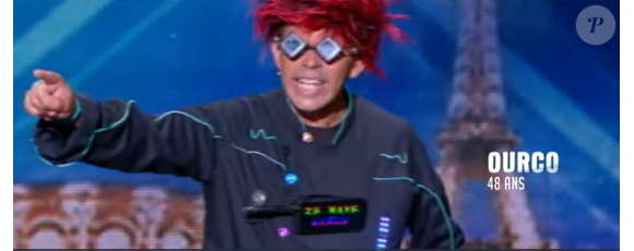 Ourco - "Incroyable Talent 2016" sur M6. Le 1er novembre 2016.