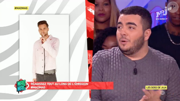 Jaja est très en colère contre Bastien, candidat de "Secret Story 10". Il se lâche dans le "Mad Mag" sur NRJ12, le 28 octobre 2016.