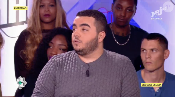 Jaja est très en colère contre Bastien, candidat de "Secret Story 10". Il se lâche dans le "Mad Mag" sur NRJ12, le 28 octobre 2016.