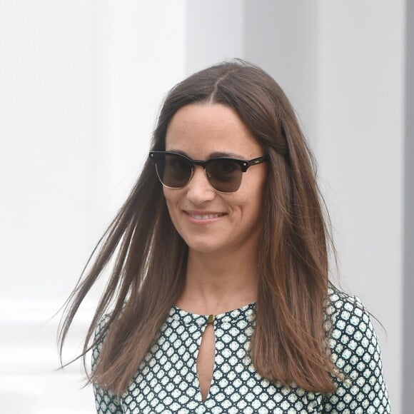 Pippa Middleton à Londres le 21 juillet 2016, peu après ses fiançailles avec James Matthews.