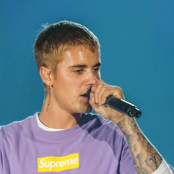 Concert de Justin Bieber à l'AccorHotels Arena à Paris dans le cadre de sa tournée "Purpose World Tour", le 20 septembre 2016. © Cyril Moreau/Bestimage