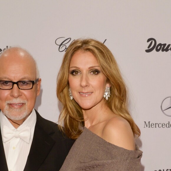 Celine Dion et  René Angélil lors de la cérémonie des Bambi Awards le 22 novembre 2012.